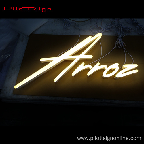 2 years warranty outdoor LED acrylic neon sign